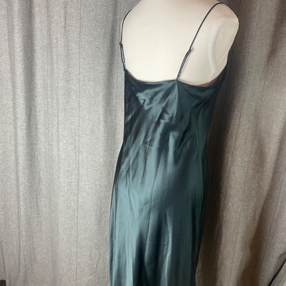 NWT Banana Republic 100% silk dress green xs - Picture 3 of 5